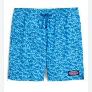 Vineyard Vine Men’s printed Chappy SwimTrunks NWT
